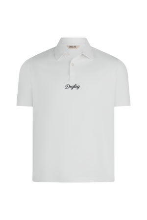 Dogleg Polo Junior Links Edition — Blanc, face