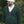 Cachemire Cardigan Homme — April Tradition Dogleg — Vert, en situation sur le parcours