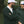 Cachemire Cardigan Homme — April Tradition Dogleg — Vert, en situation sur le parcours