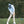 Casquette Performance Dogleg — Bleu ciel, en situation sur le parcours