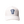 Casquette de golf Dogleg baseball blanche et bleu, vue de face — accessoire golf Suisse
