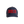 Casquette de golf Dogleg Performance bleue et rouge, vue de face — casquette sport, Suisse