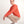 Pantalon Featherweight femme, beige, porté accroupie de profil