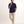 Polo Tailored homme Links Edition, bleu marine, porté de face