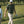 Tailored Polo Homme Dogleg — Vert, en situation sur le parcours