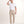 Polo Tour homme, blanc à col vert, porté de face