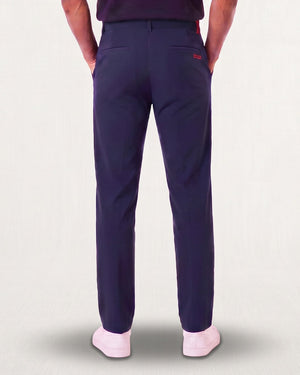 Pantalon Stella homme, bleu marine, porté de dos