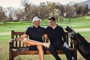 Stella Pull Homme Dogleg, en situation sur le parcours