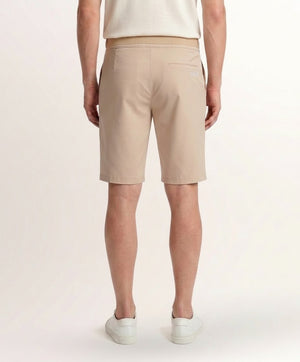 Short Work Hard homme, beige, porté de dos